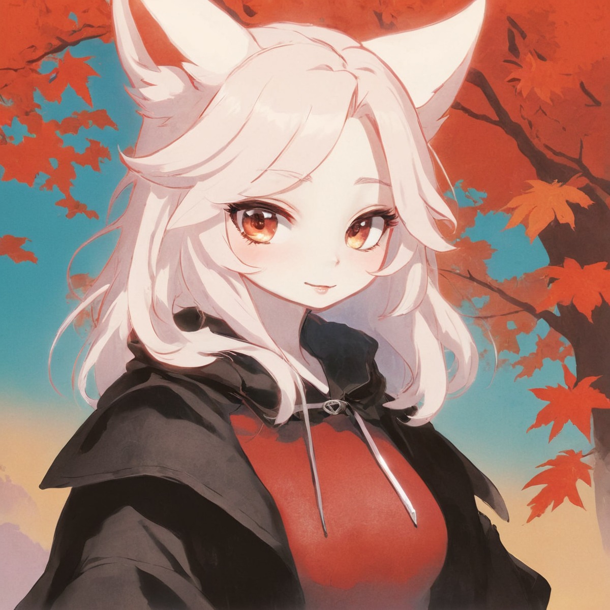 digitalart, digitalpainting, characterdesign, portrait, adoptable, animedrawing, fox, anime, photography, artforsale, conceptart, fantasy, fantasyart, feathers, adoptableoc, adoptablesopen, dailychallenge, aiadoptable, furryfall, midjourney, midjourneyart, midjourneyartwork