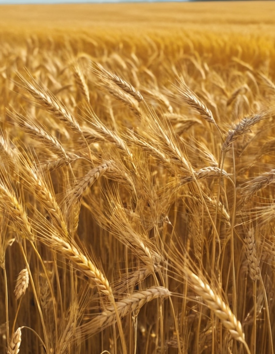 nature, agriculture, wheat field, golden, landscape