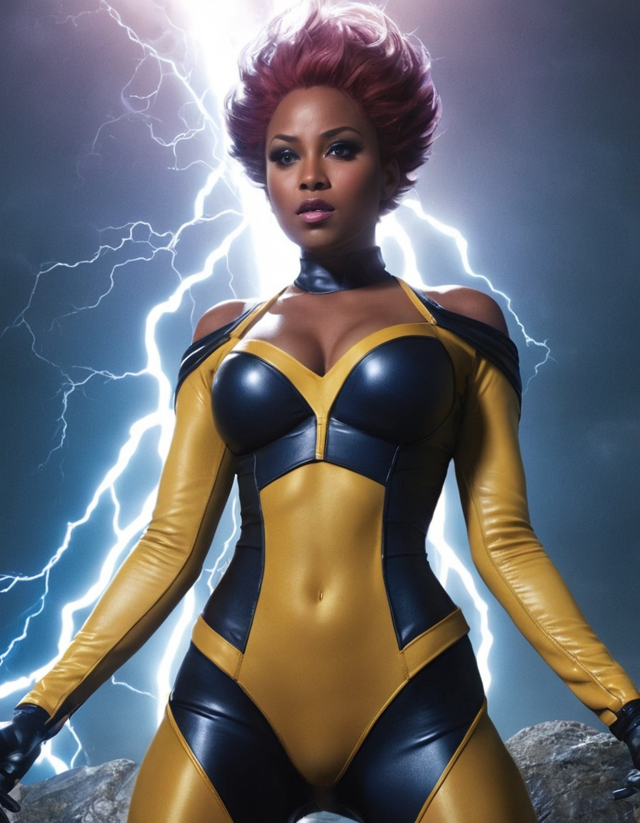 superhero, storm (x-men), defeated, marvel comics