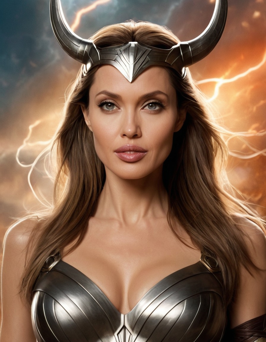 angelina jolie, thor, marvel, superhero, actress