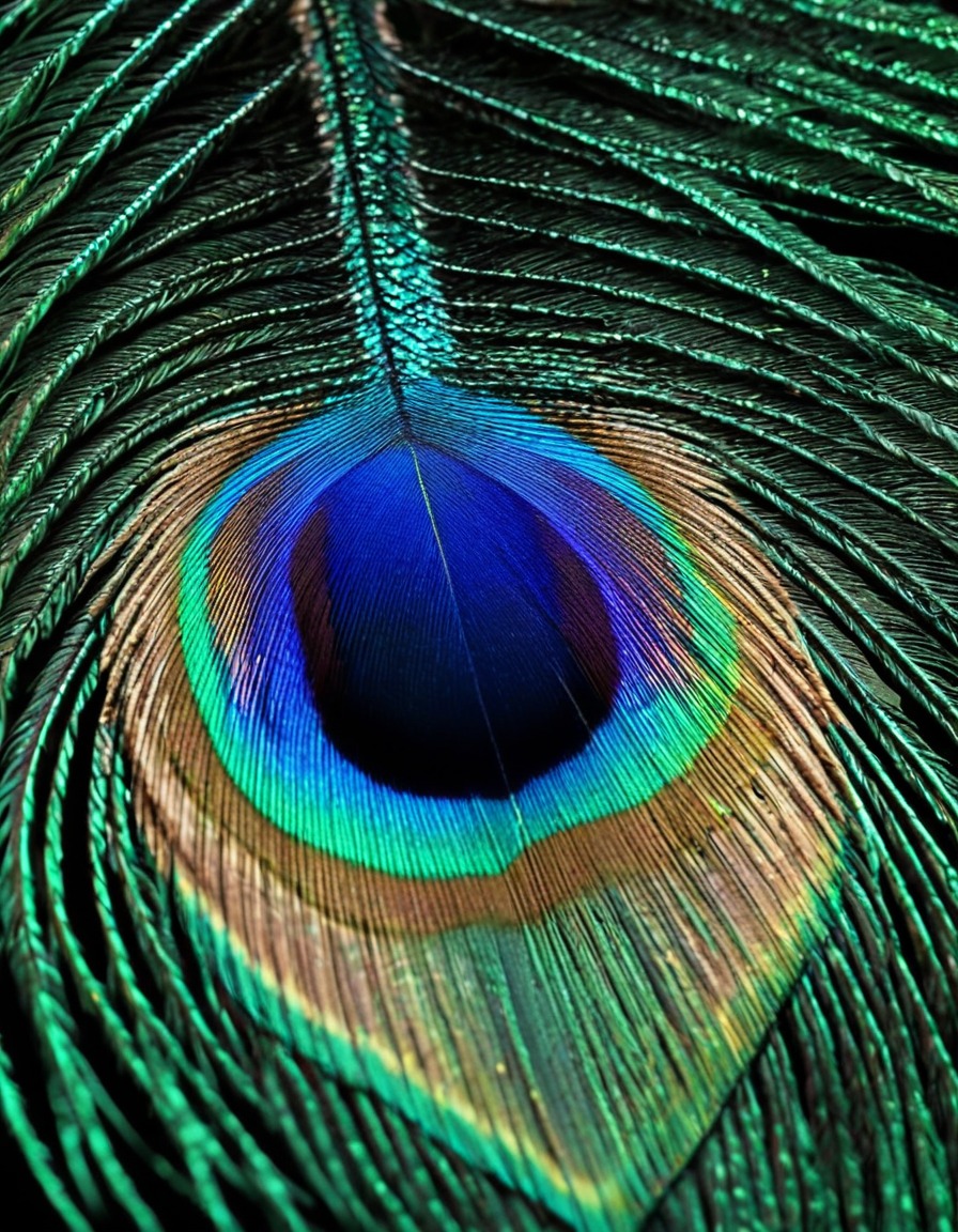 nature, feathers, patterns, close-up, colors