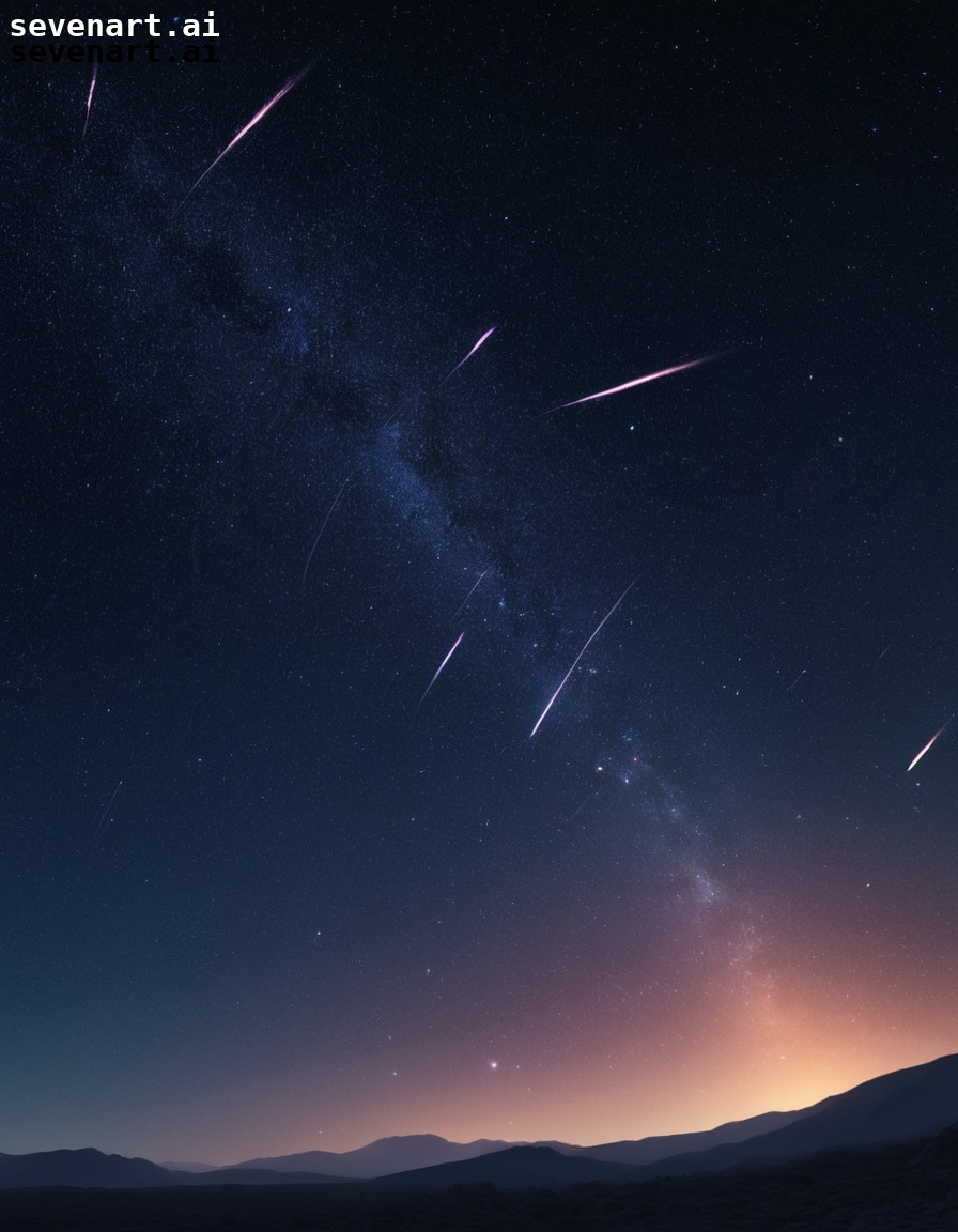 nature, astronomy, night sky, shooting stars, galaxy, space, stars