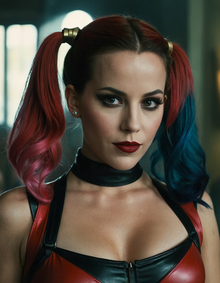 harley quinn, kate beckinsale, dc comics, superhero, character portrayal, actress, comic book adaptation