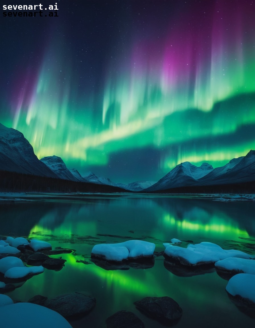 nature, aurora borealis, northern lights, night sky, beauty