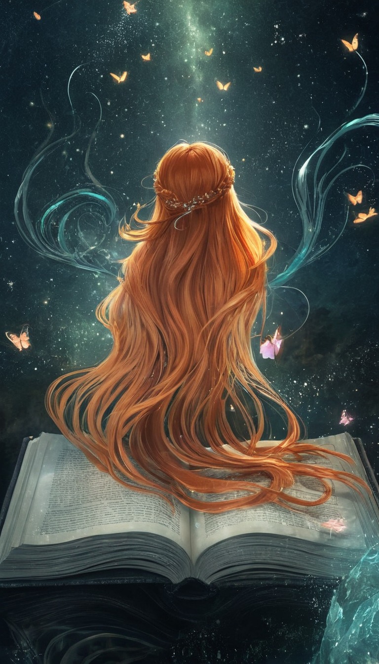 digitalart, magic, books, bookcover, portrait, fantasyart, digitalpainting, surreal, anime, fanart, redhair, magicalgirl, artdigital, bookworm, cartoon, characterdesign, childrensillustration, conceptart, digitalartist, digitalartwork, digitaldrawing, digitalillustration, exclusive, wallpaper, dailychallenge, artworkdigital, exclusiveart, magicrealms