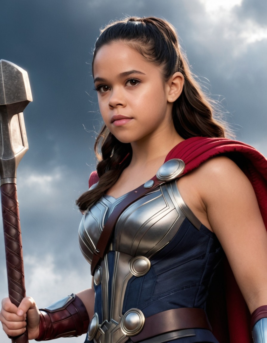 jenna ortega, thor, marvel, actress, superhero, fan casting