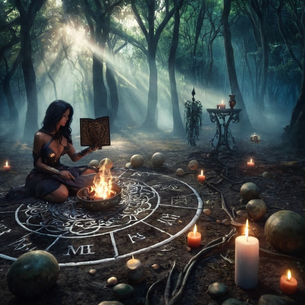 magic, horror, witch, spiritual, supernatural, pagan, digitalart, forest, cemetery, photography, fantasyart, creepy, photomanipulation, ancient, superstition