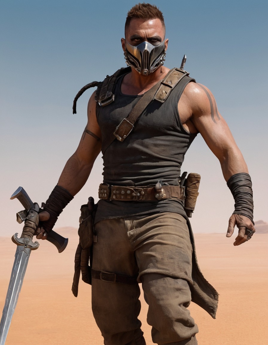 warrior, mad max, fury road, character, post-apocalyptic, fierce, movies