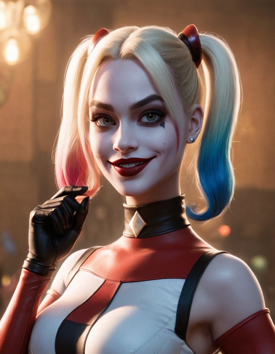 fun, harley quinn, dc comics, comics, humor, caricature, villain