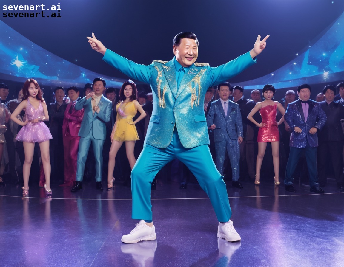 xi jinping, k-pop, satire, humor, politics, china