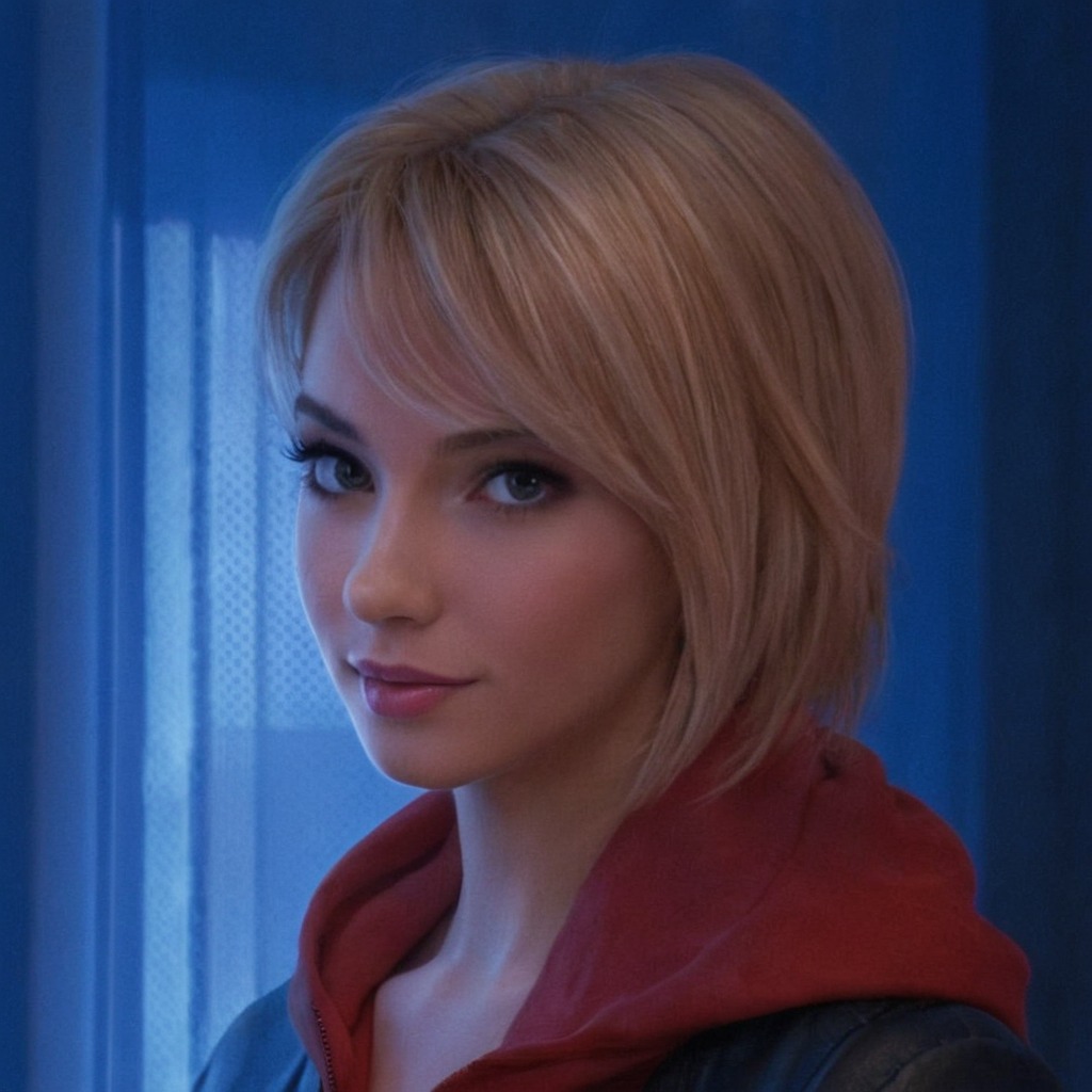 she looked so cute in miles’ jacket, atsv, across the spiderverse, spiderman, spiderverse, gwen stacy, spider gwen