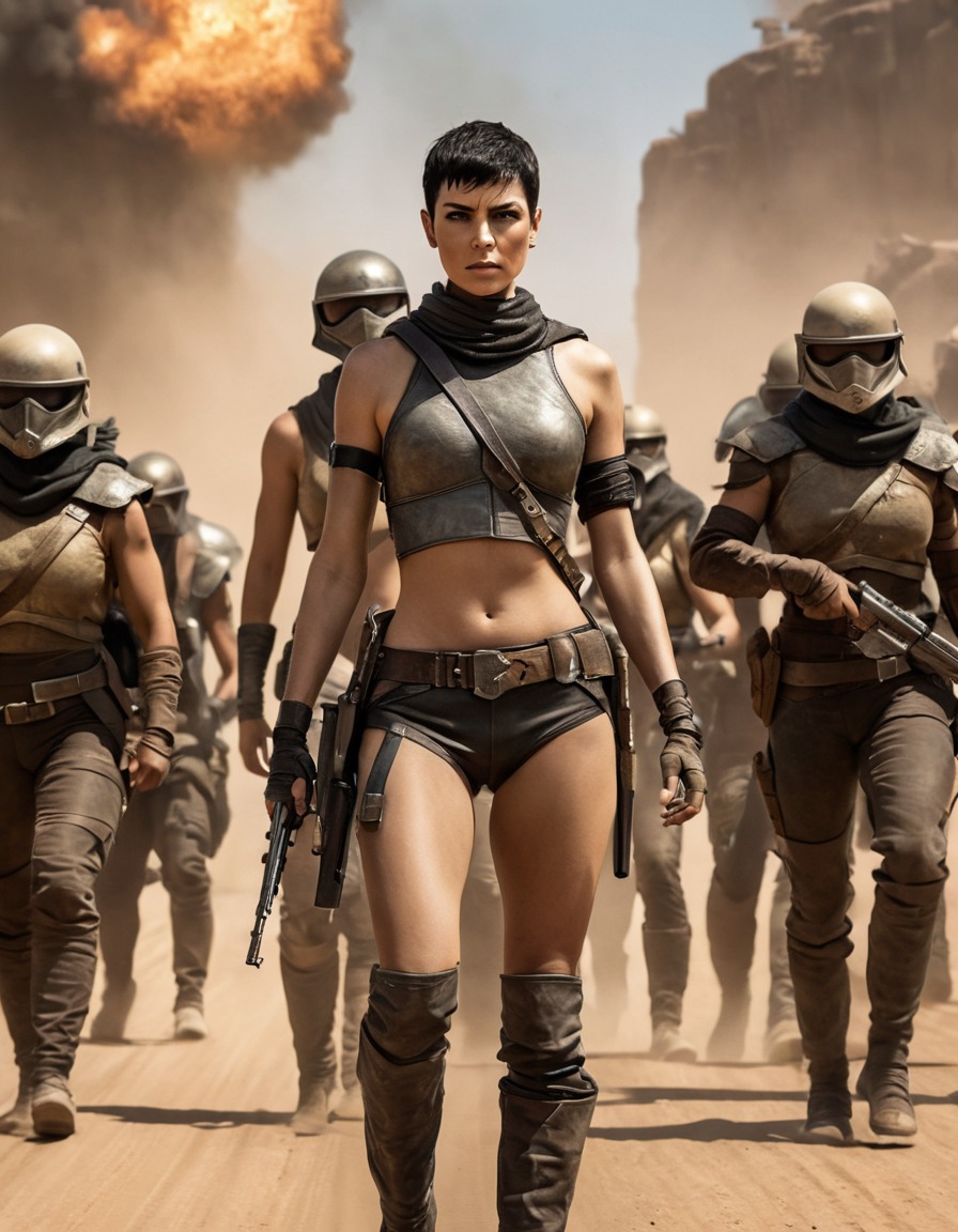 furiosa, rebellion, battle, leadership, mad max