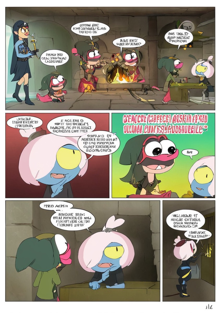 webcomic, amphibia, maddieflour, marcywu