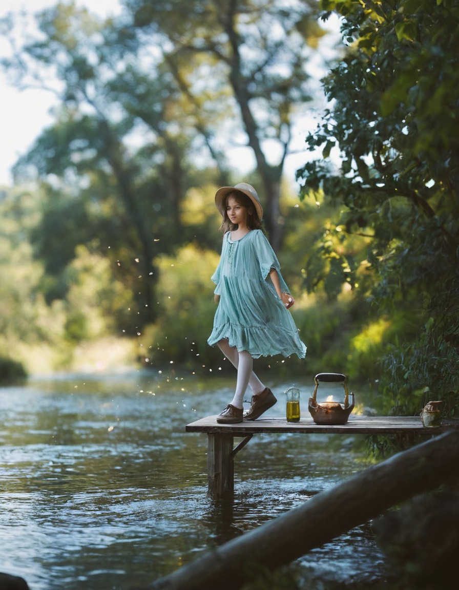 photography, magic, fairytale, portrait, doll, beauty, balljointeddoll, bjd, bokeh, dollmore, pier, river, summer, water, abjd, zaoll, dollphotography, zaollluv, бжд, куклы