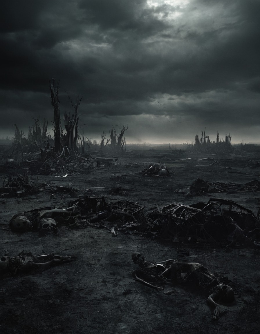 hell, wastelands, desolate, hopelessness, hell scene, underworld, suffering