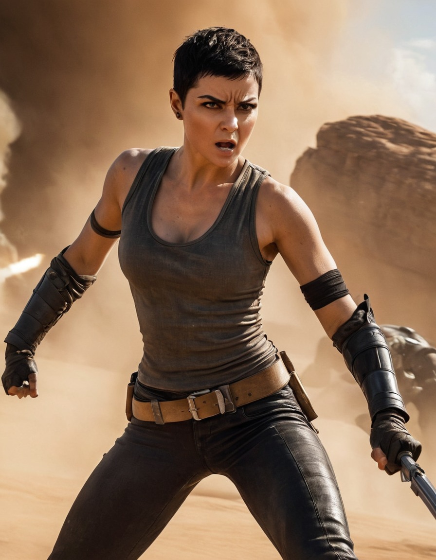 furiosa, battle, strength, agility, mad max