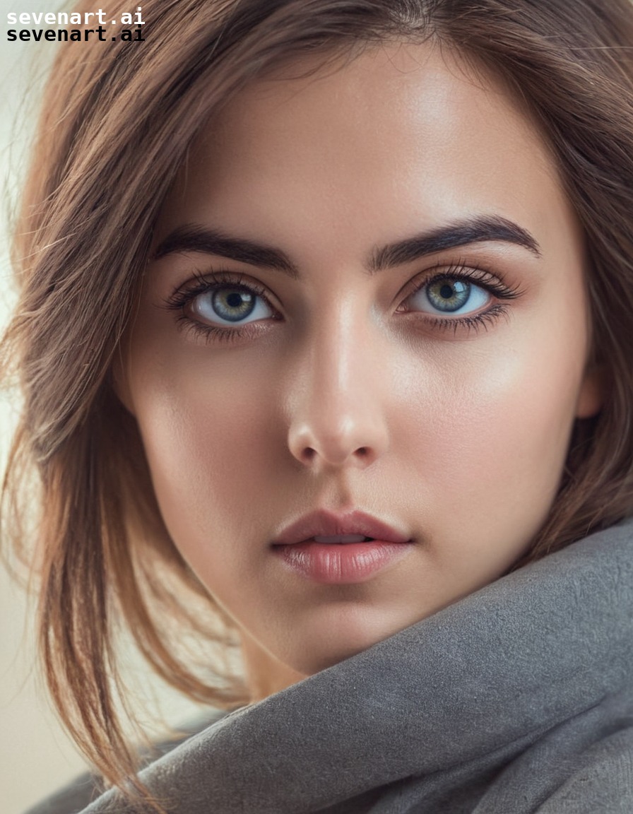 portrait, captivating, intense, beauty, eyes