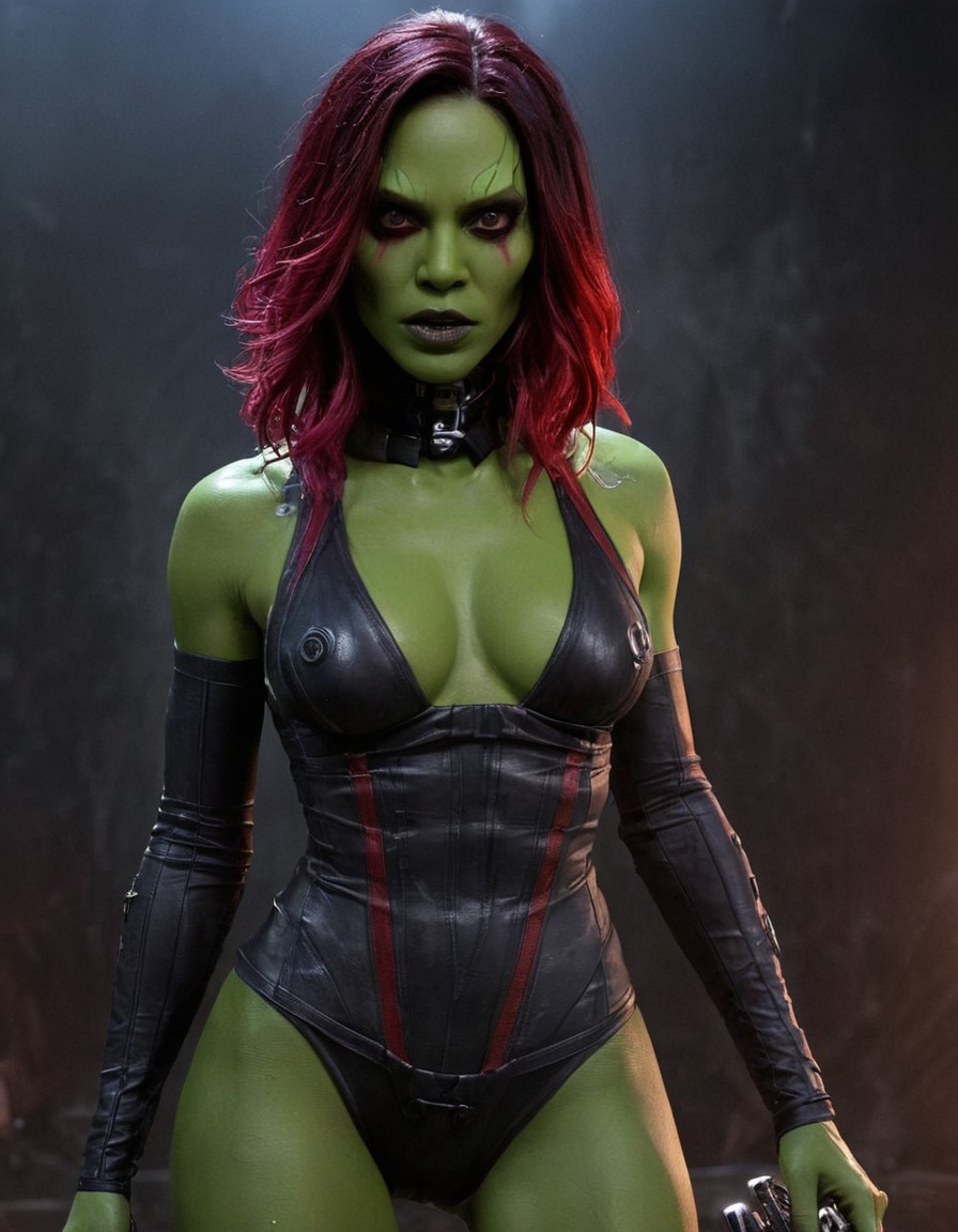 gamora, guardians of the galaxy, marvel, superhero, villain, antagonist