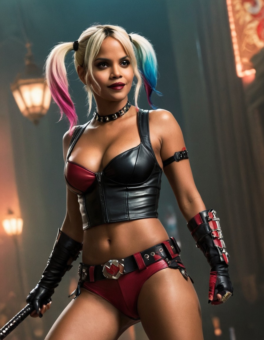 halle berry, harley quinn, dc comics, actress, superhero, action, film