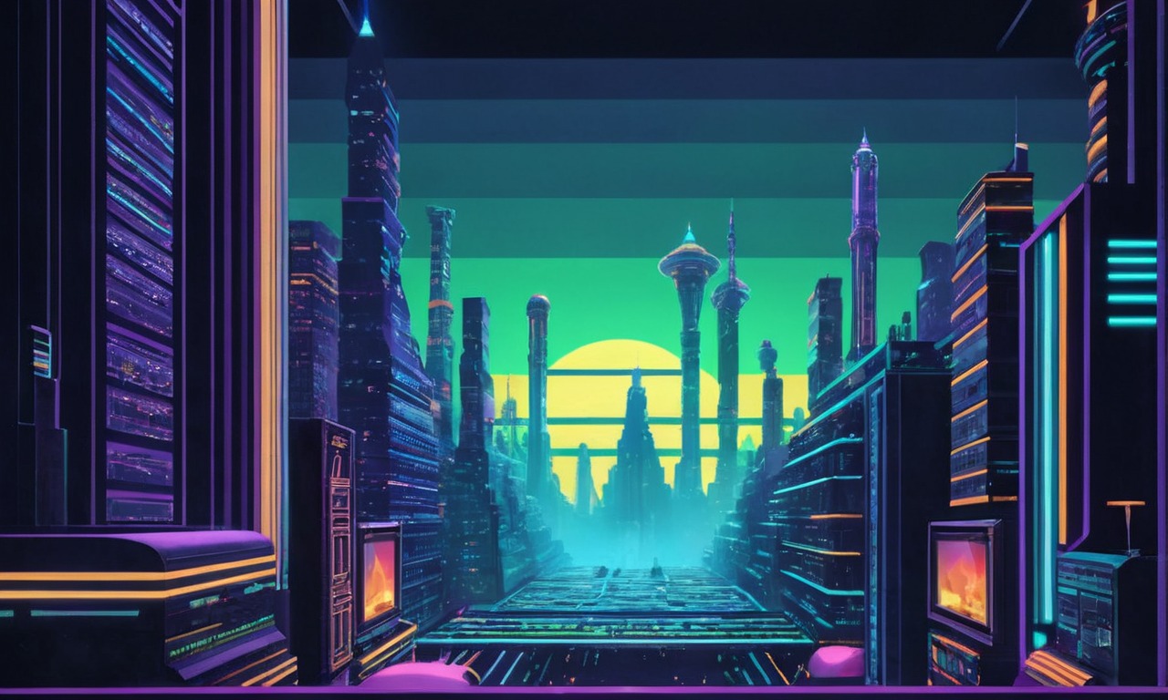 digitalart, cartoon, pixelart, conceptart, scifi, wallpaper, architecture, cyberpunk, 16bit, beautiful, digitalworld, gorgeous, hacker, pixelated, retro, retrofuturistic, aiart, aiartwork, stablediffusion