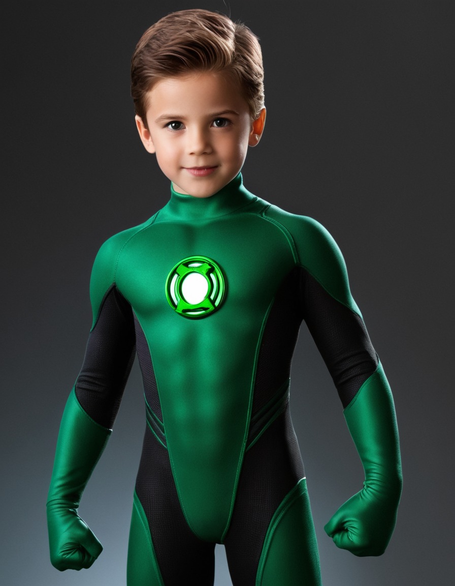 green lantern, childhood, superhero, dc comics, hal jordan