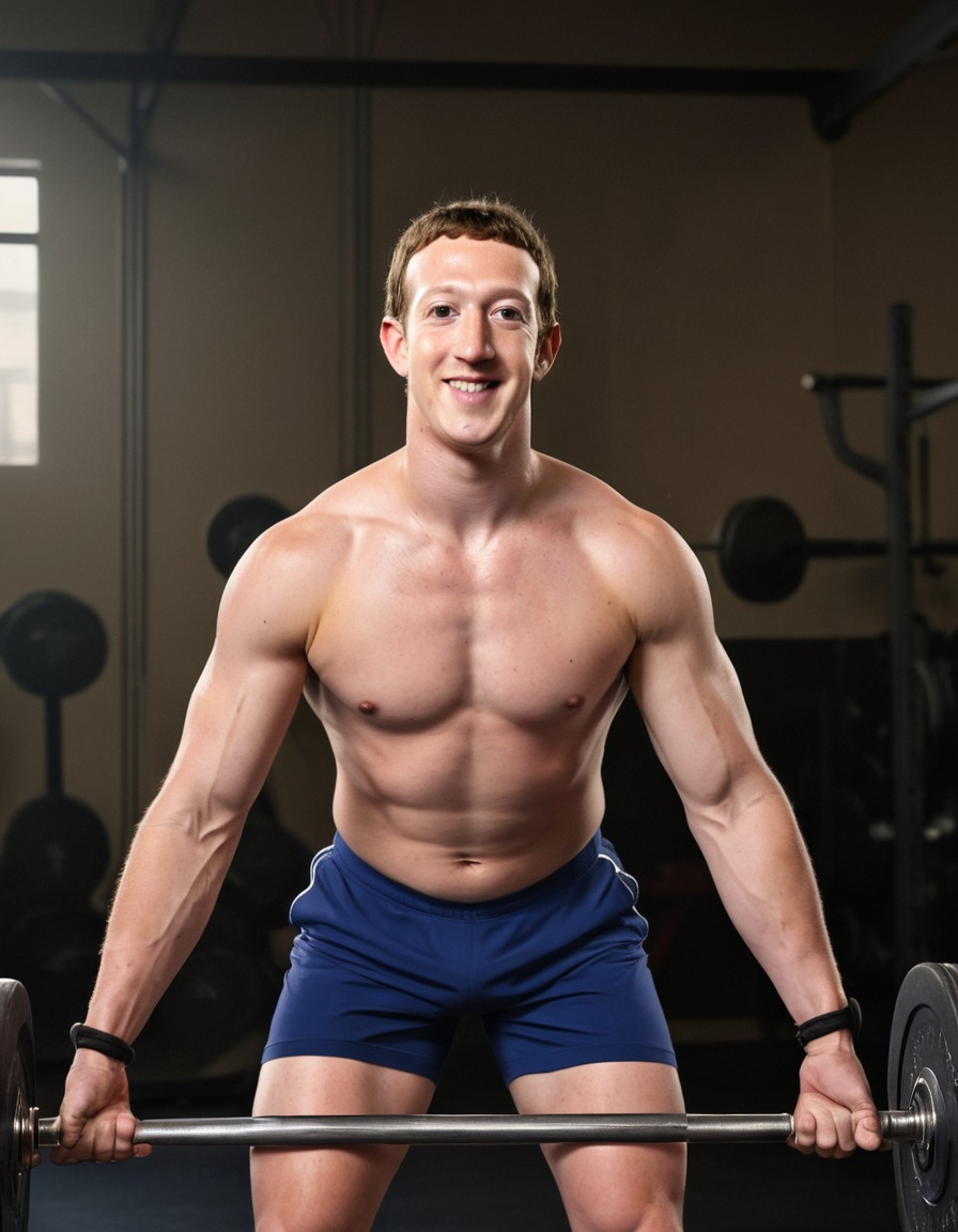 mark zuckerberg, gym, exercise, fitness