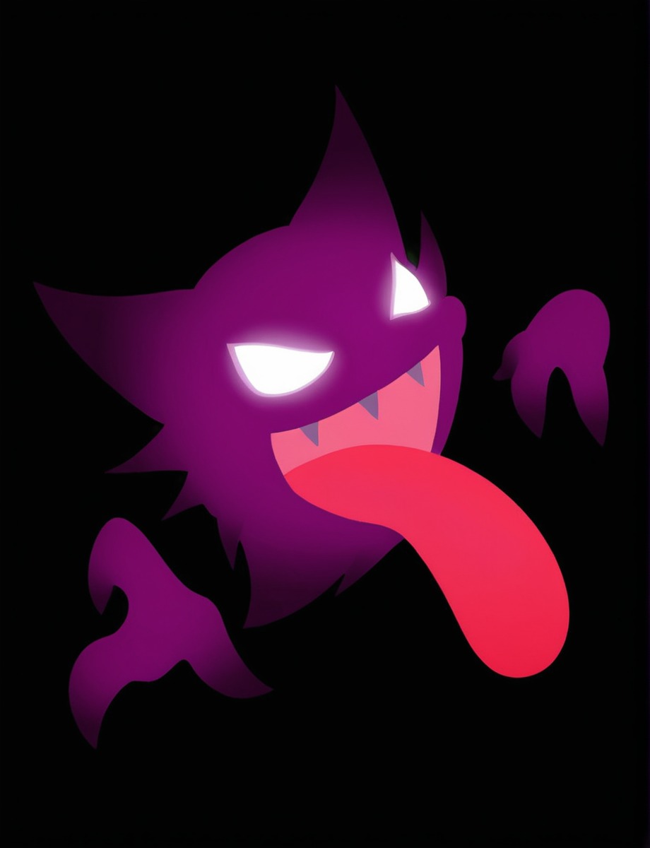 ghost, spooky, pokemon, nintendo, fanart, haunter, hauntingseason, dailychallenge