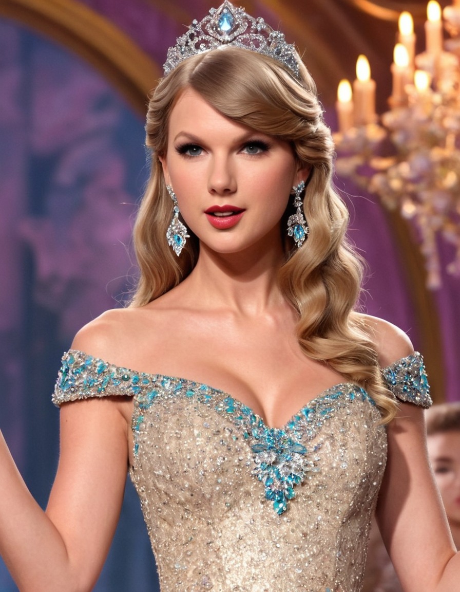 taylor swift, princess, music, disney, pop culture, celebrity