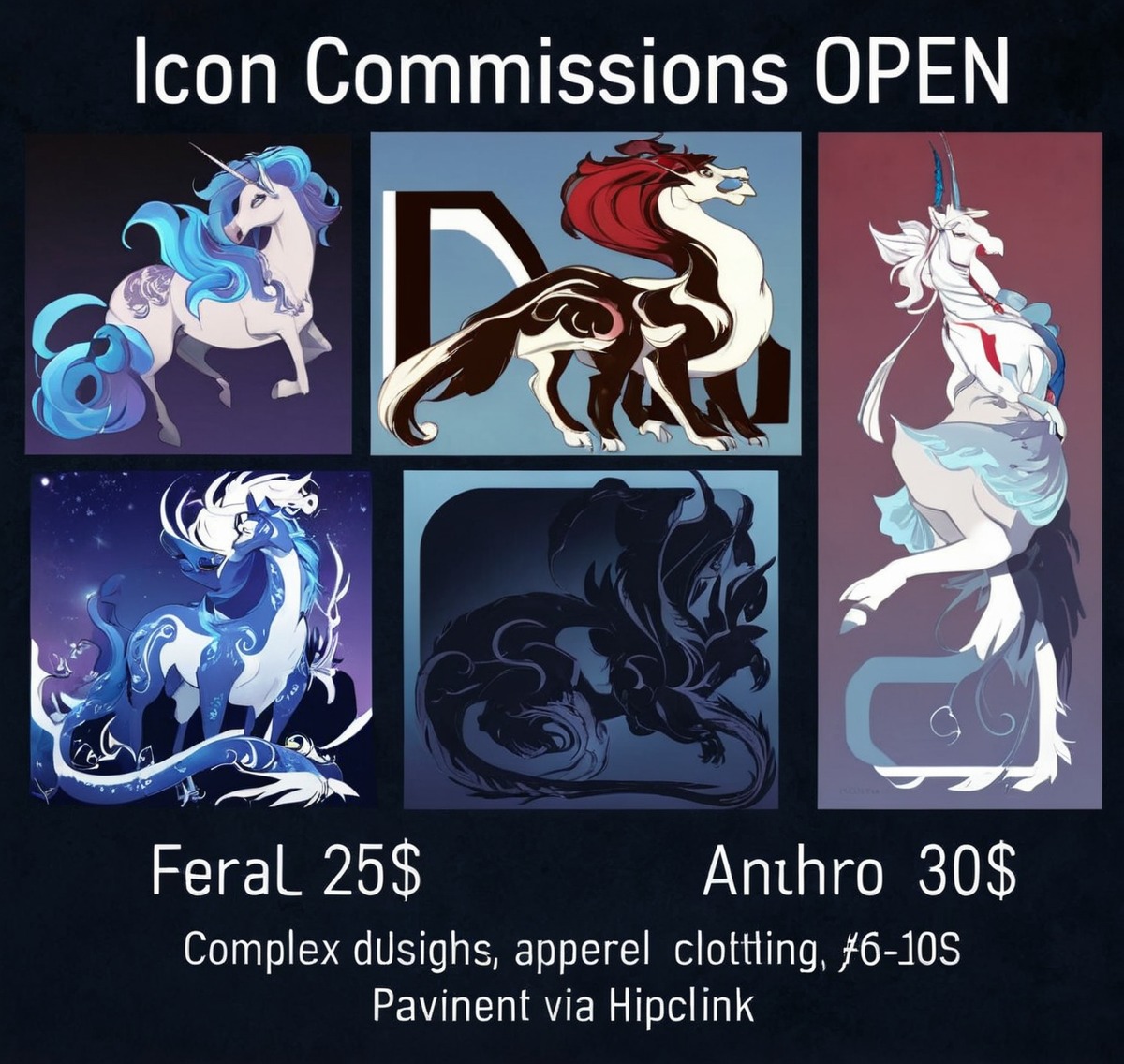 digitalart, commission, dragon, anthro, feral, icon, commissionsopen, commissioninfo