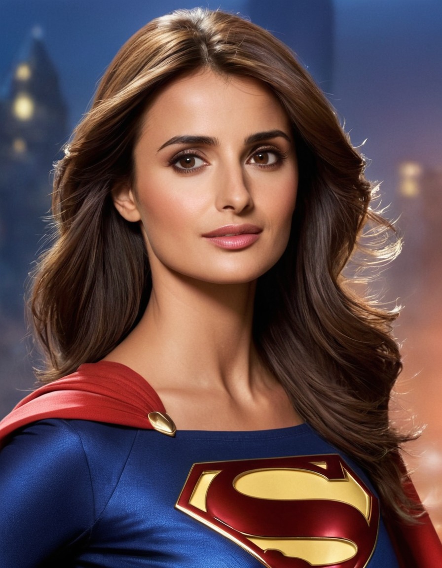 penélope cruz, supergirl, actress, superhero, dc comics