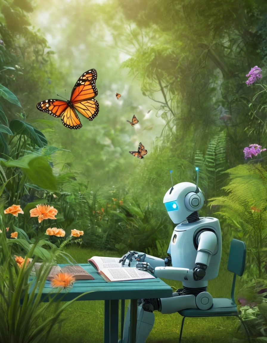 robot, butterfly, nature, technology, curiosity, robots