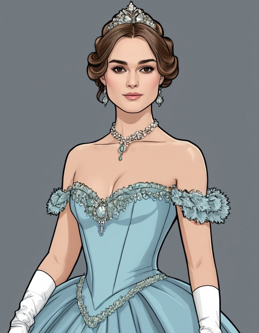 keira knightley, victorian, ball gown, actress, elegance