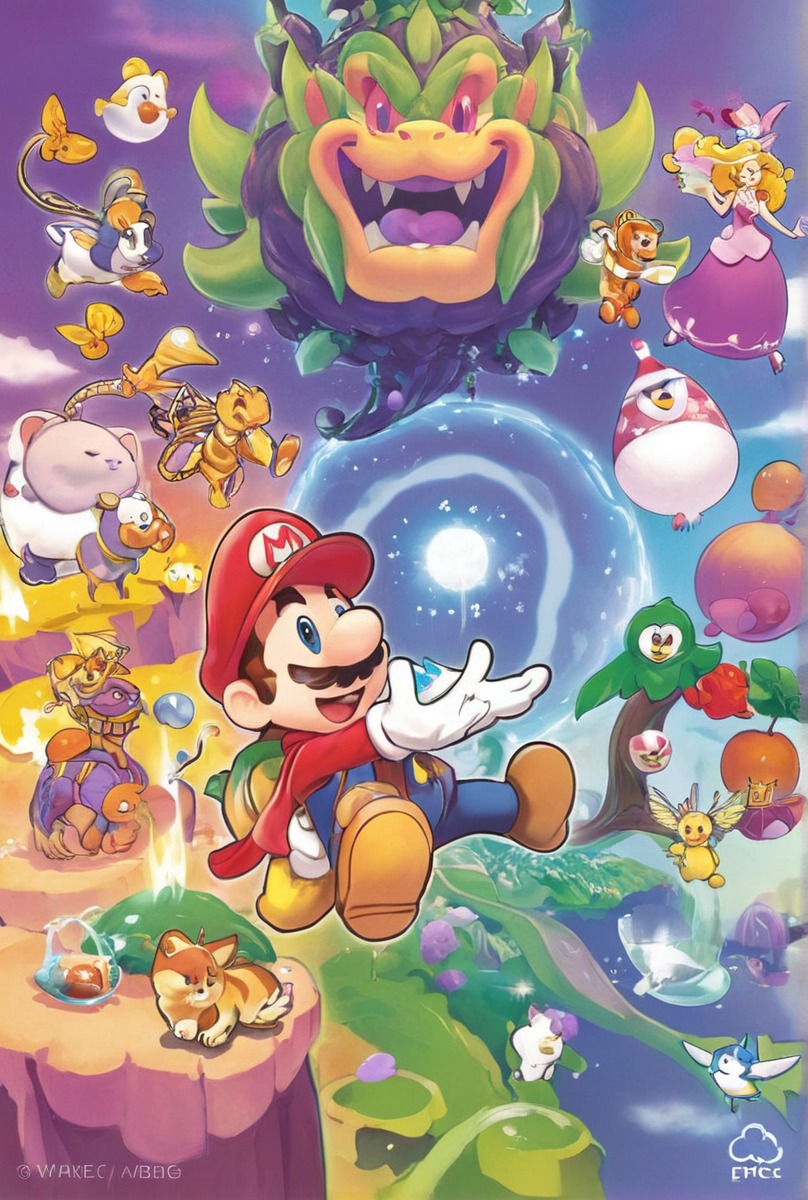 bowser, fanart, luigi, mario, nintendo, princessdaisy, princesspeach, toad, yoshi, nintendoswitch, supermariobroswonder, supermariowonder