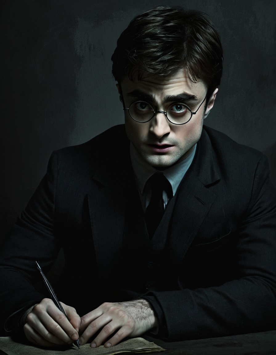 evil, daniel radcliffe, sinister, plotting, actor