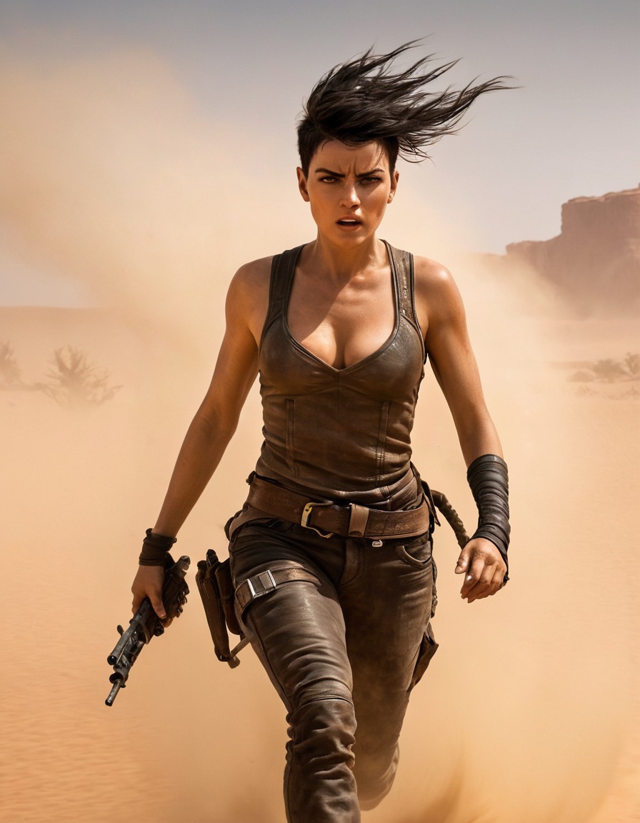 furiosa, mad max, dust storm, speed, action, adventure