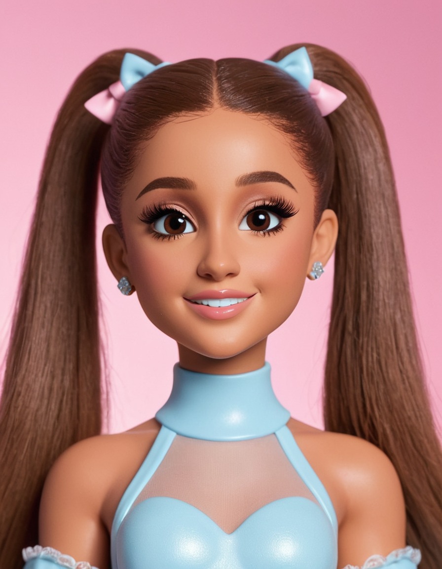 ariana grande, pop star, singer, celebrity, toy, miniature, collectible