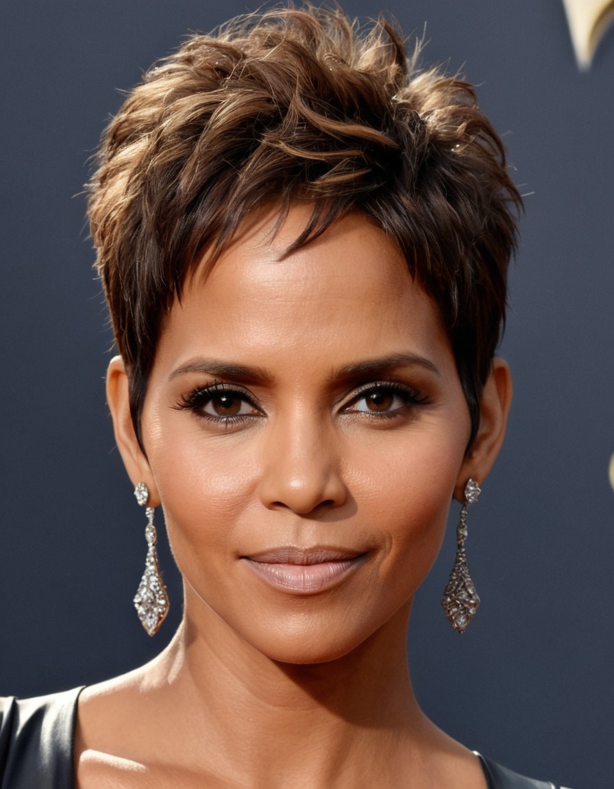 halle berry, actress, beautiful, award-winning, portrait, mesmerizing