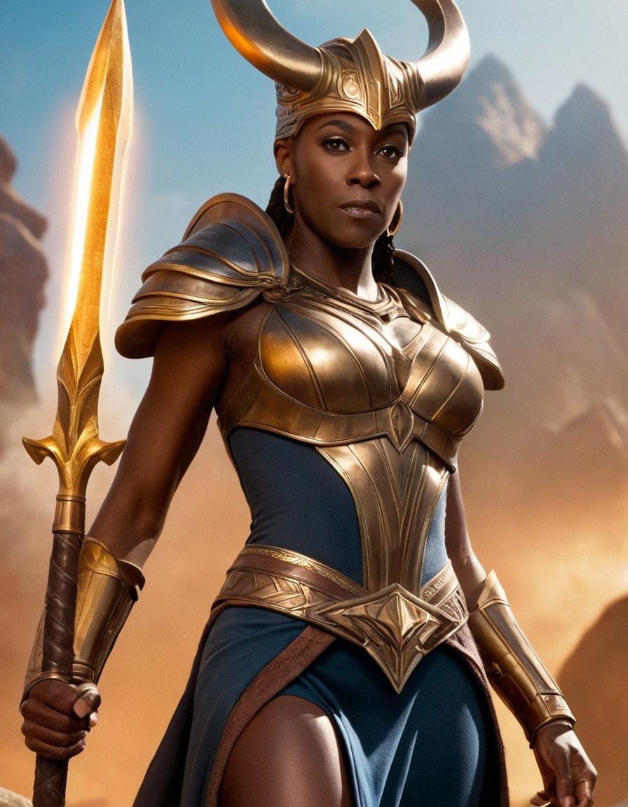 heimdall, norse mythology, gender-bending, mythological character, norse gods, feminine portrayal, gender exploration