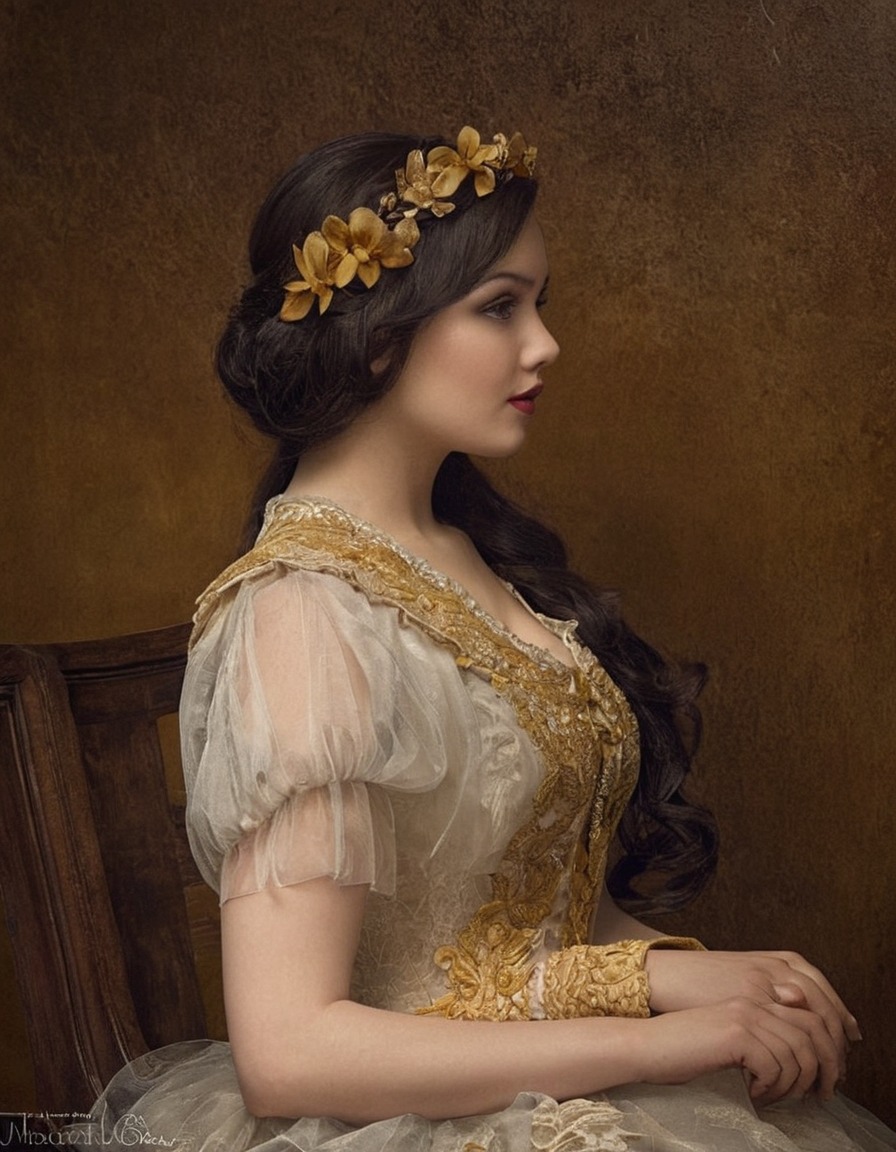 paintings, art, artwork, female portrait, sappho, jules lefebvre, oil on canvas, fine art, french artist, portrait of a woman, side profile, ancient greek poetry, poet, costume, costumes