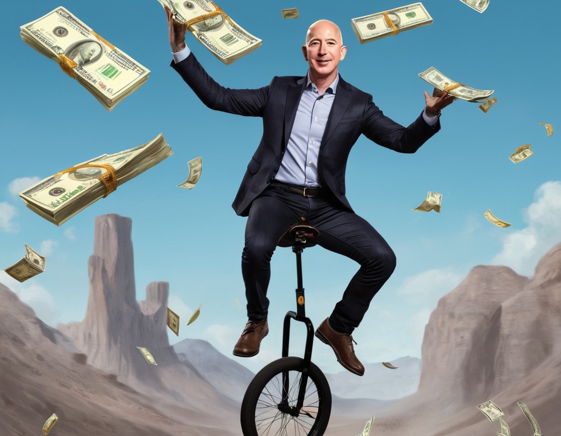 business, wealth, humor, executive, circus, jeff bezos, amazon