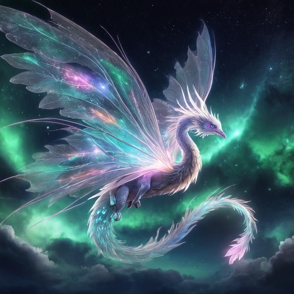 digitalart, magic, fantasyart, dragon, mythical, epic, wallpaper, creature, sky, rainbow, spirit, lightmagic