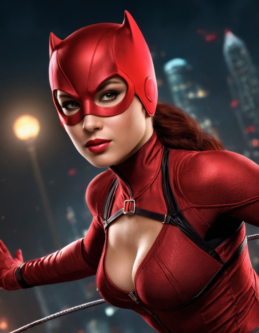 daredevil, female superhero, marvel comics, superhuman abilities, blind superhero, crime fighter