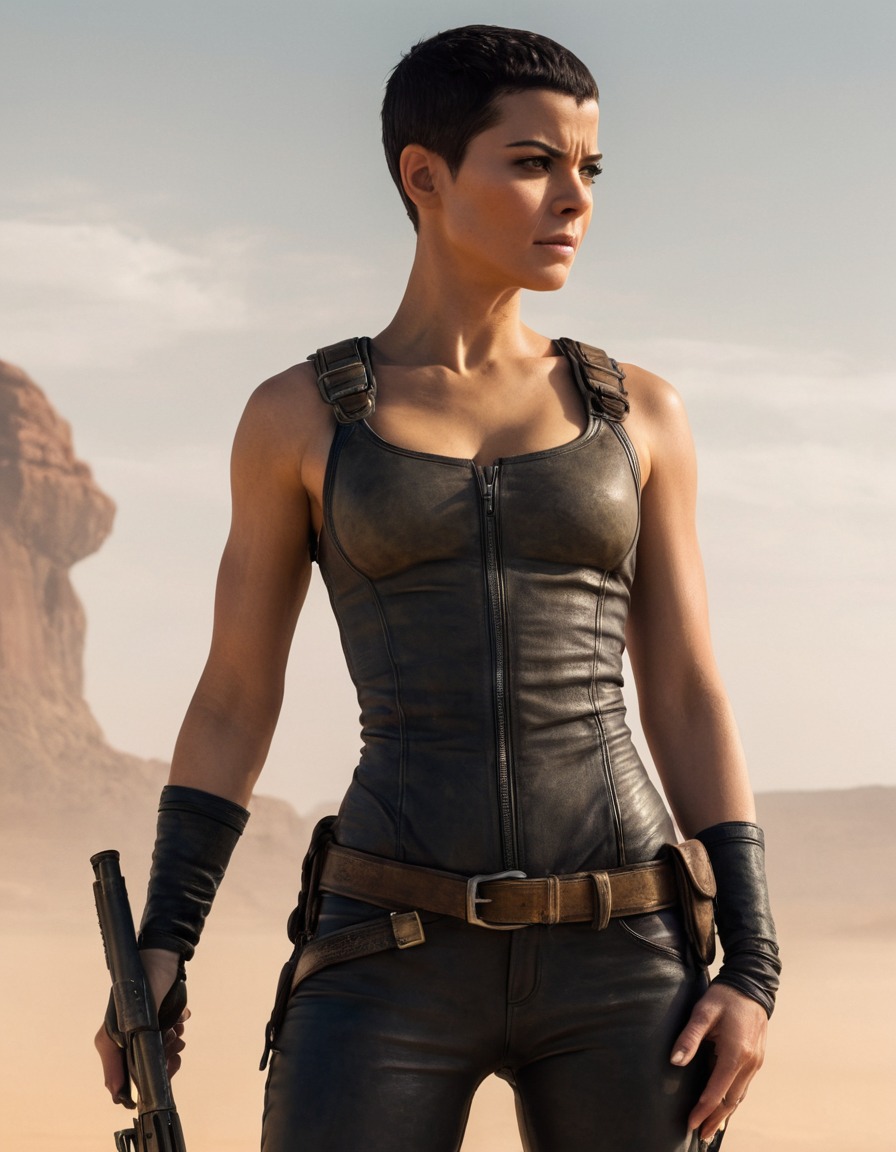 furiosa, mad max, strength, resilience, warrior, determined