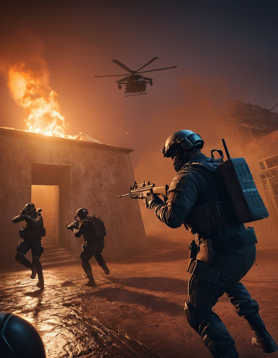 rainbow six siege, hostage rescue, intense, tactical, video game, computer games