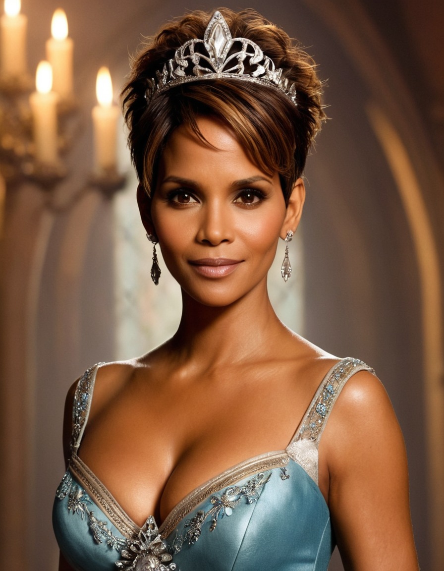 halle berry, disney princess, hollywood actress, gorgeous, fairy tale, fashion icon