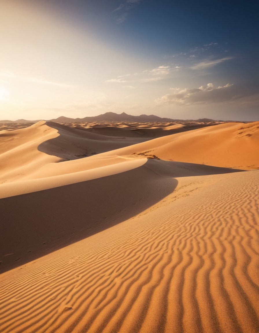 nature, sand dune, beautiful, landscape, desert, geology