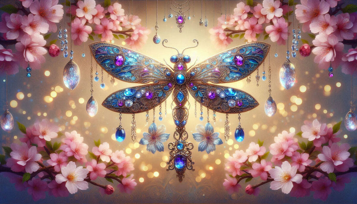 digitalart, fantasyart, butterflies, digitalpainting, wallpaper, decoration, dragonfly, forsale