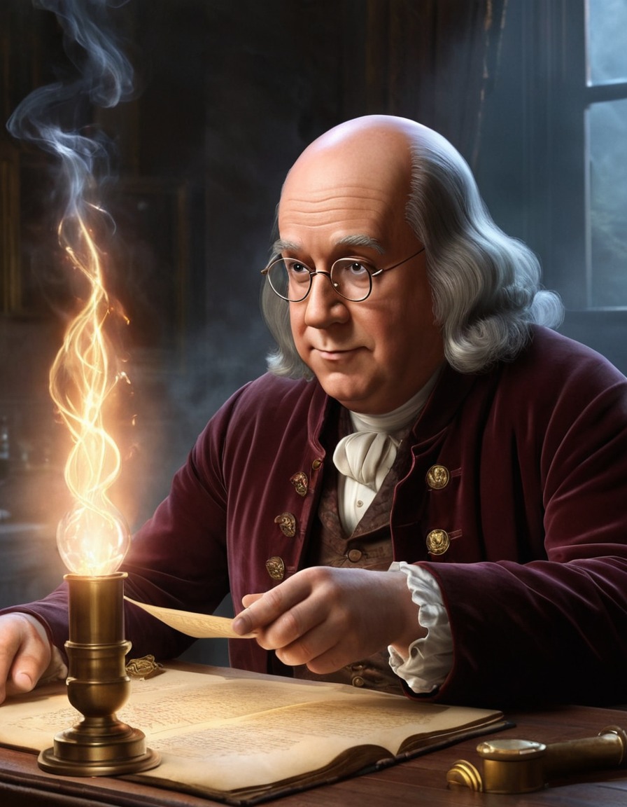 benjamin franklin, modern technology, innovation, experiment, curiosity