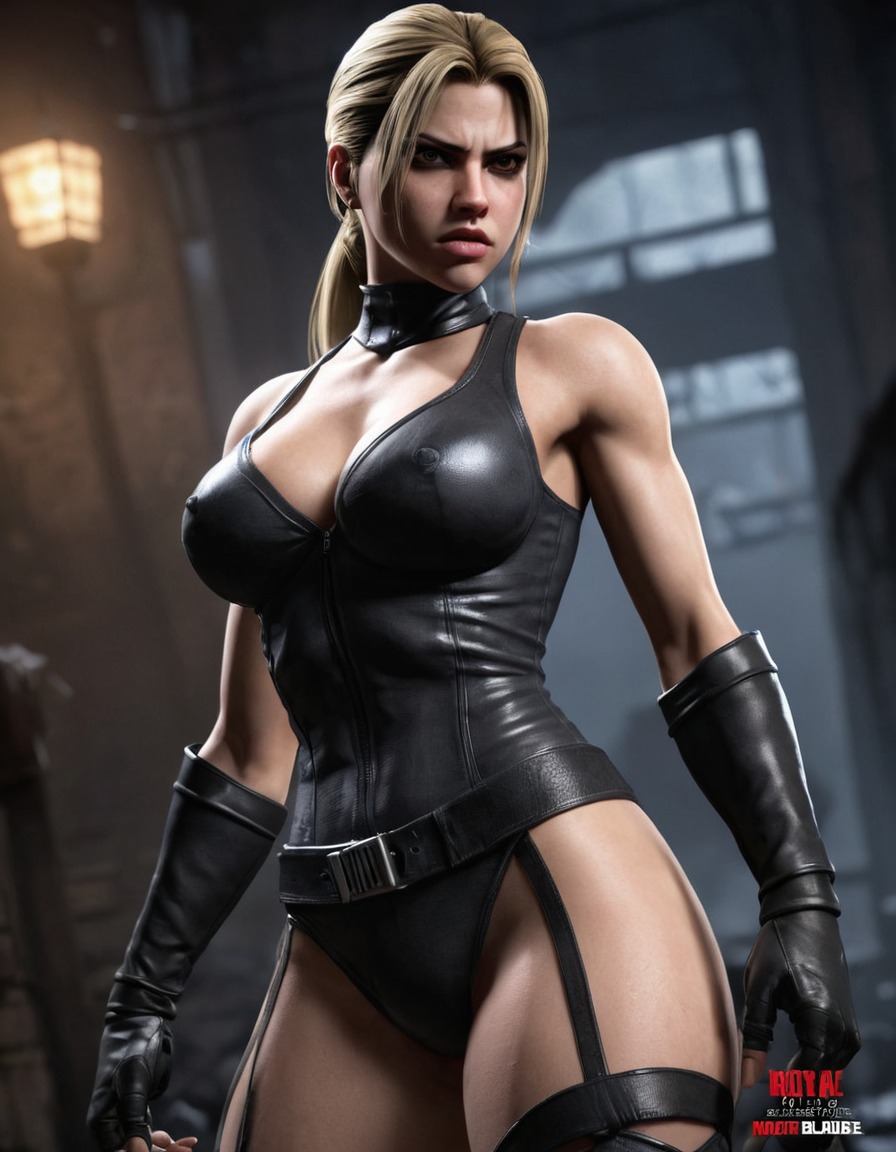 mortal kombat, sonya blade, fighting, video game character, action, martial arts, battle