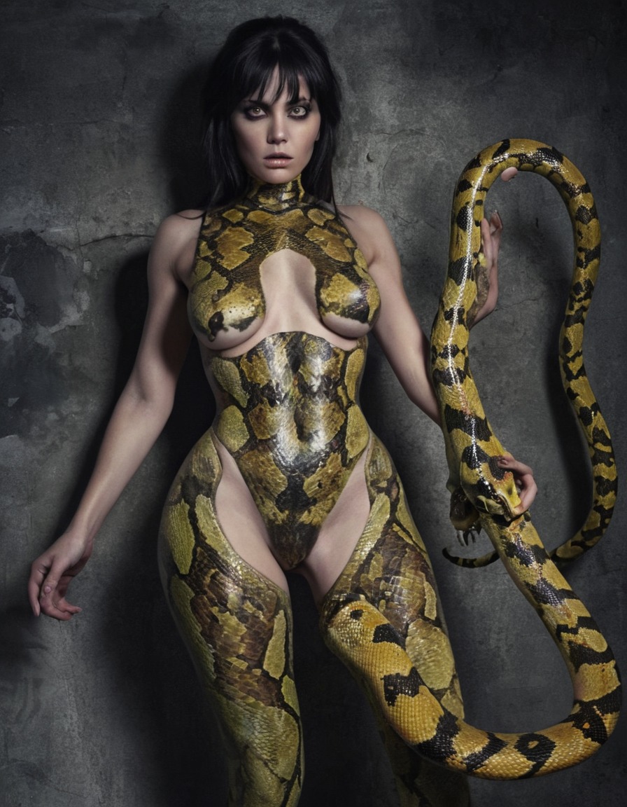 mutations, woman, female, serpent, lower body, metamorphosis, mythical creature